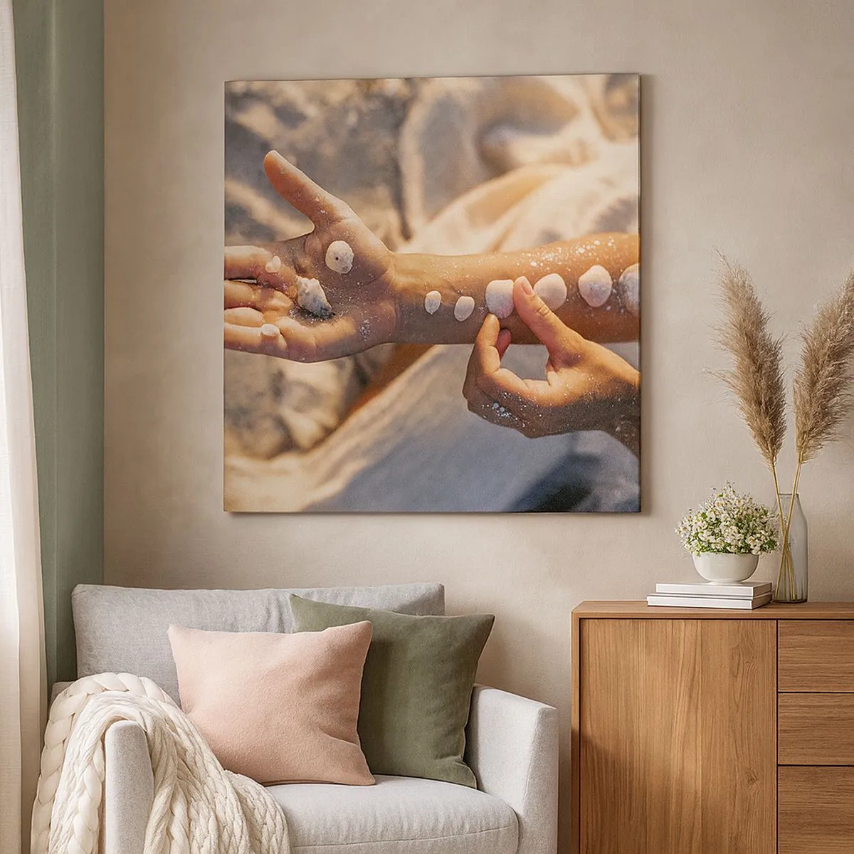 Obraz na plátně - Krása na dosah - 30x30 cm