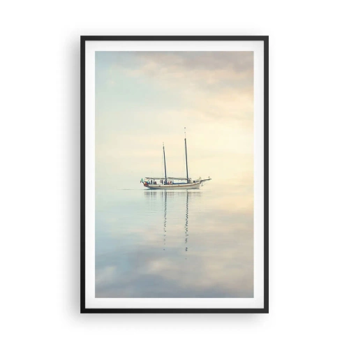 Plakát v černém rámu - V moři ticha - 61x91 cm