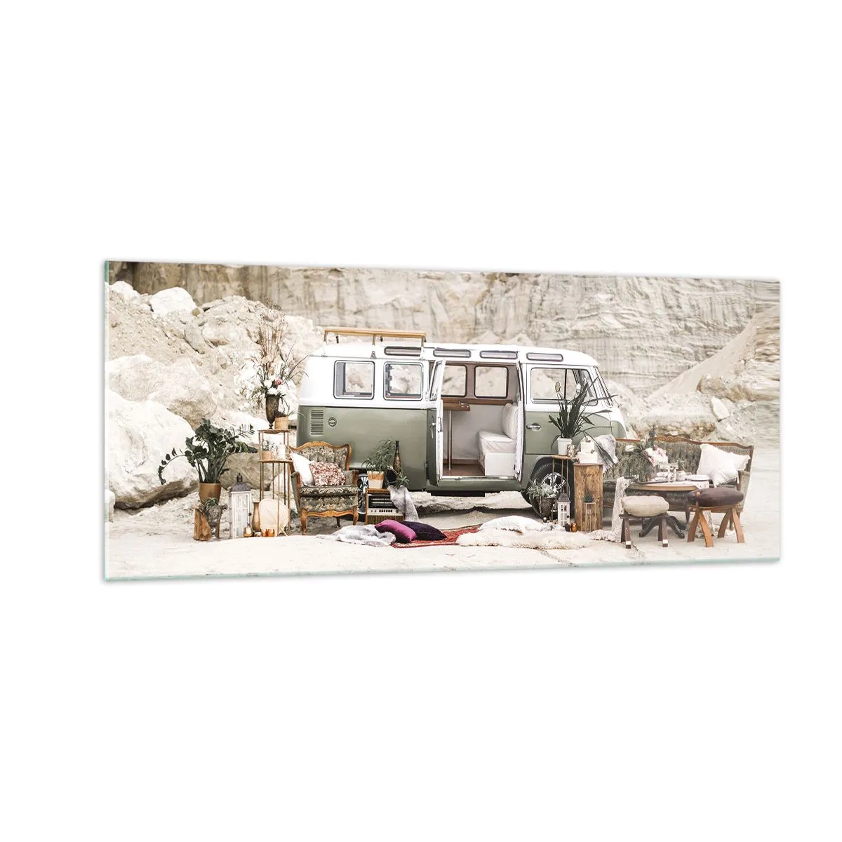 Obraz na skle - Cesta právě začíná - 100x40 cm