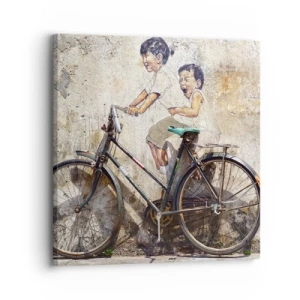 Obraz na plátně - Pravda nebo klam? - 30x30 cm