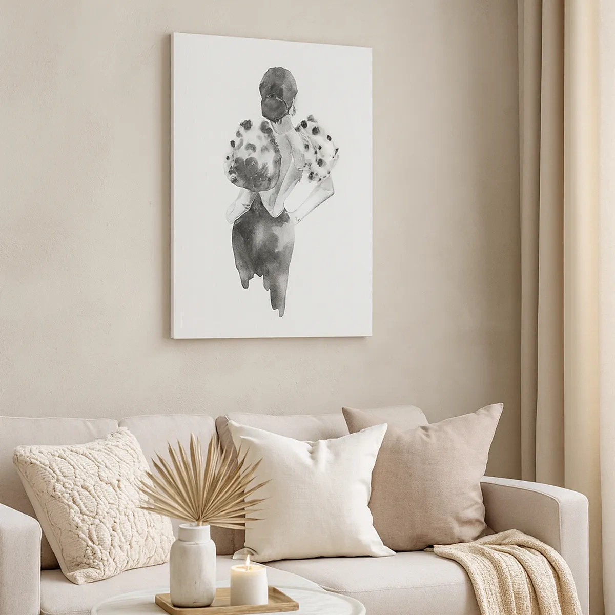 Obraz na plátně - Prošla kolem - 50x70 cm