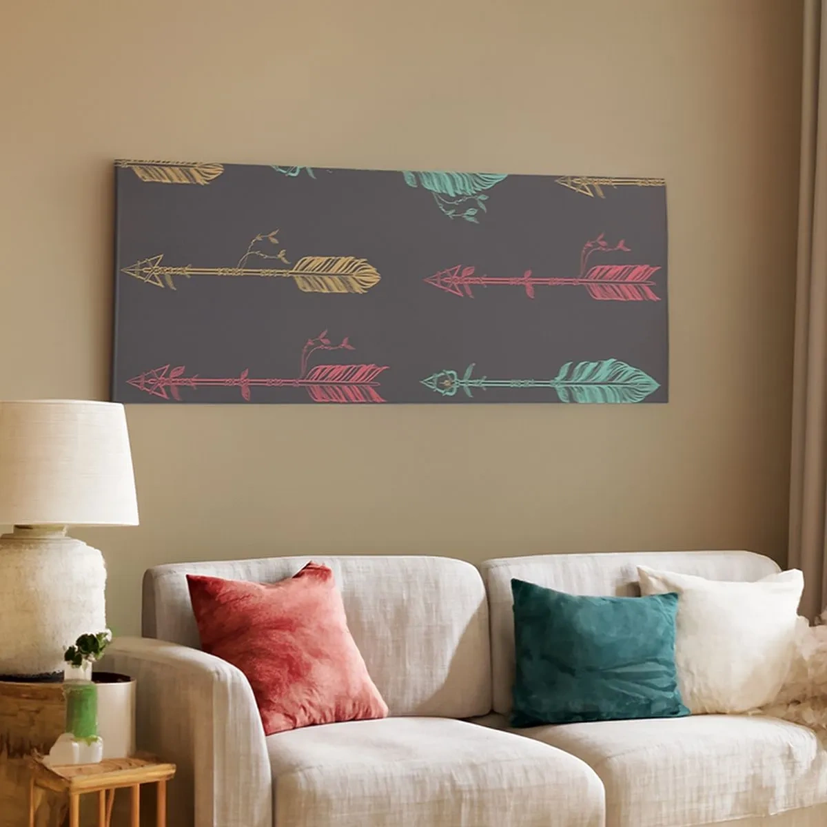 Obraz na plátně - V lati - 100x40 cm