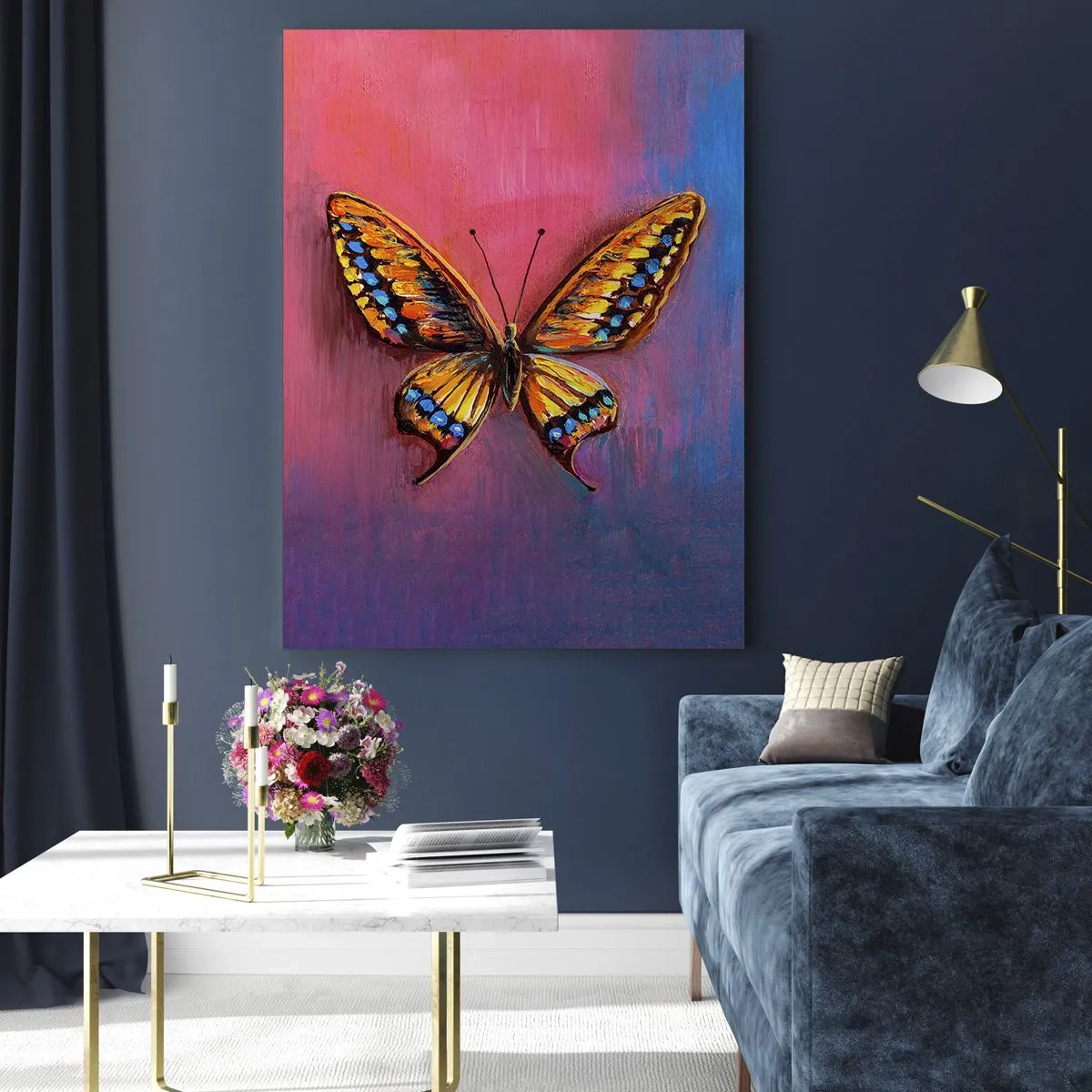 Obraz na skle - Klenot přírody - 50x70 cm