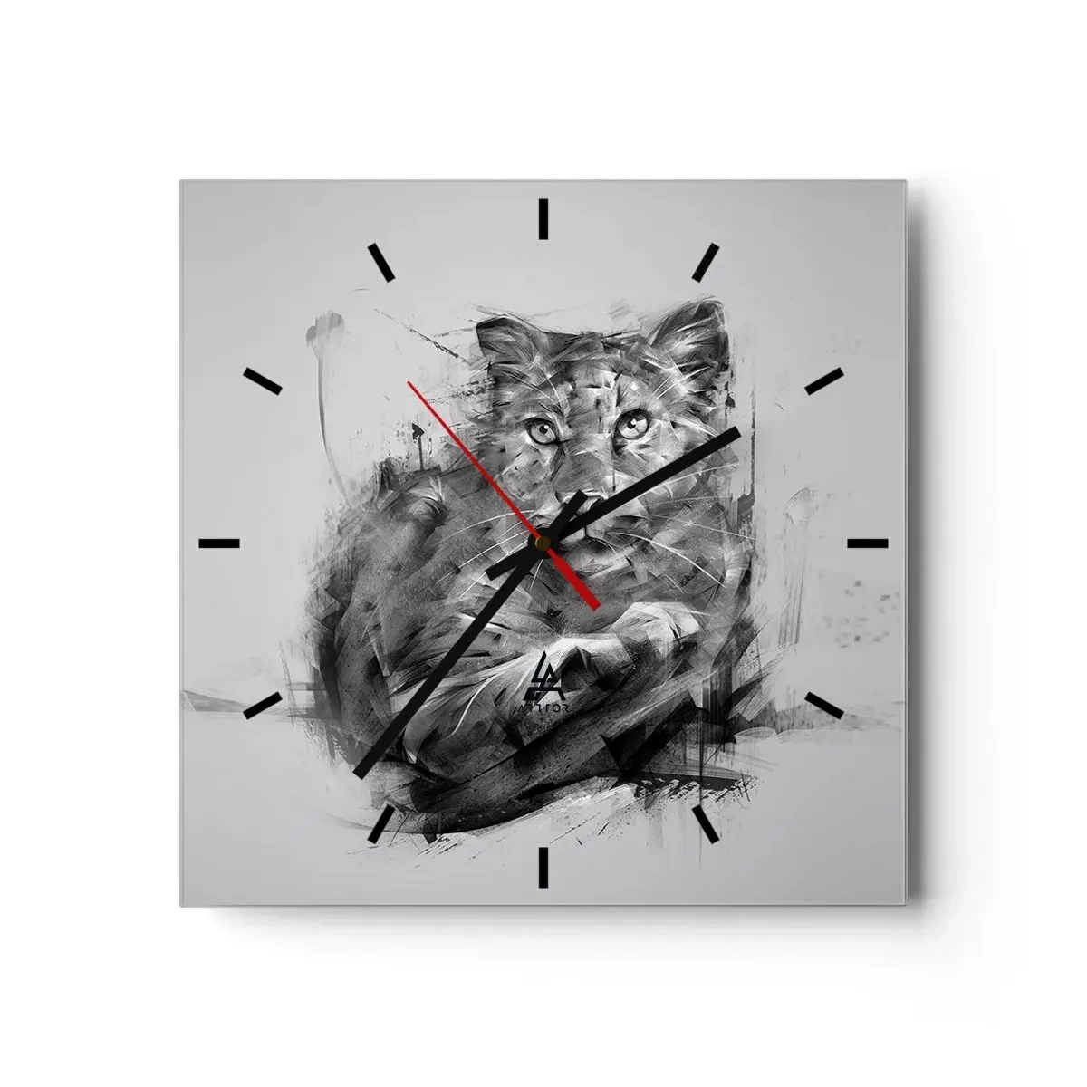 Nástěnné hodiny - Ano, pozorně poslouchám - 30x30 cm