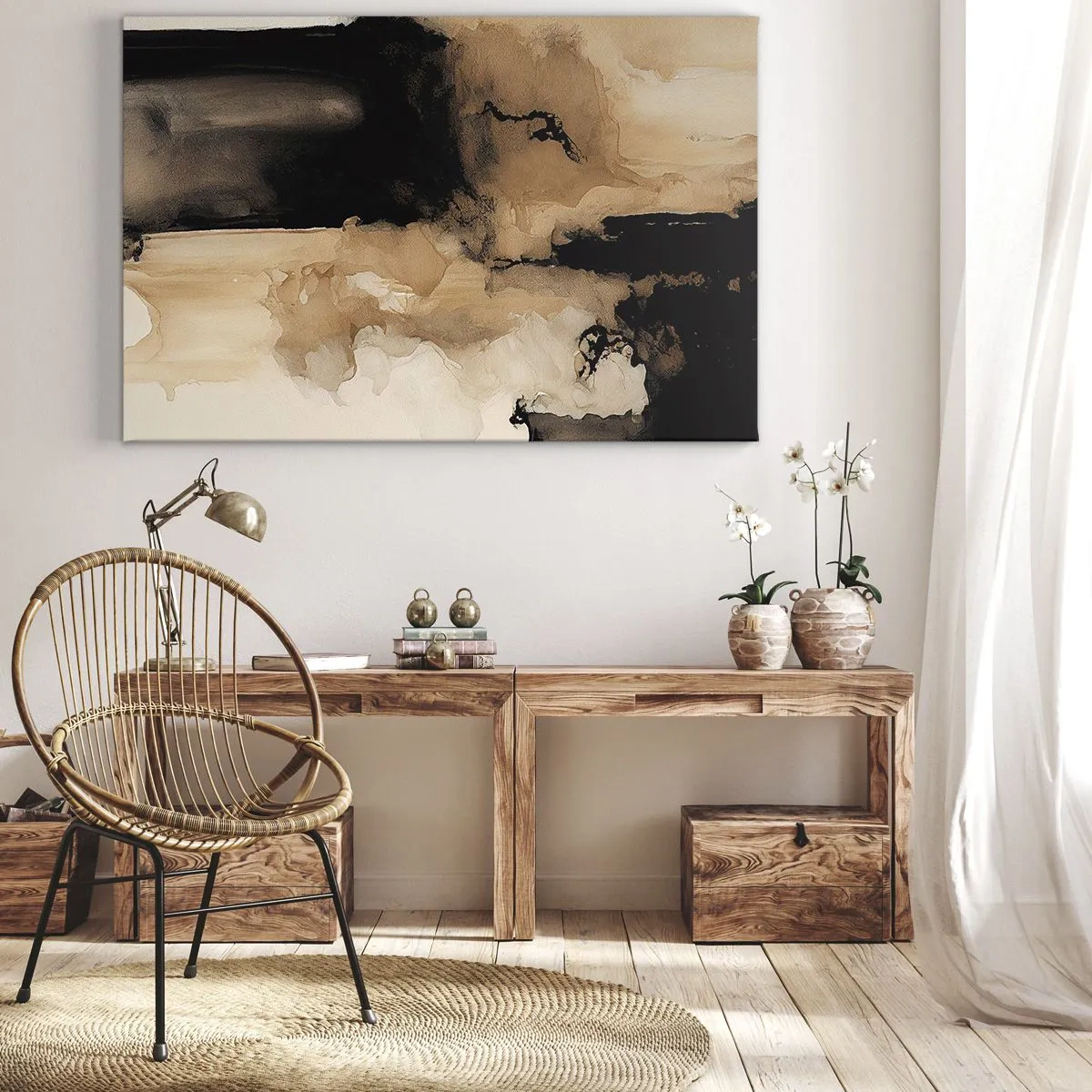 Obraz na plátně - Poutavá abstrakce - 120x80 cm