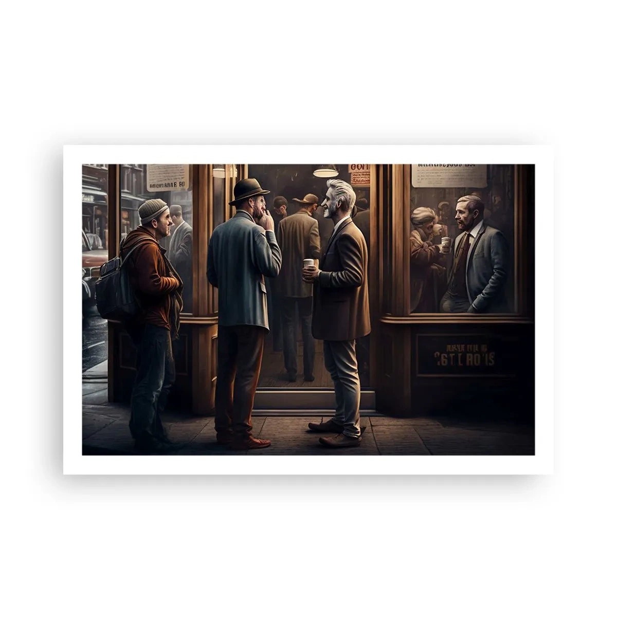 Plakát - Dobrá chvíle dne - 91x61 cm