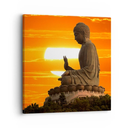 Obraz na plátně - Bez strachu ze světa - 30x30 cm