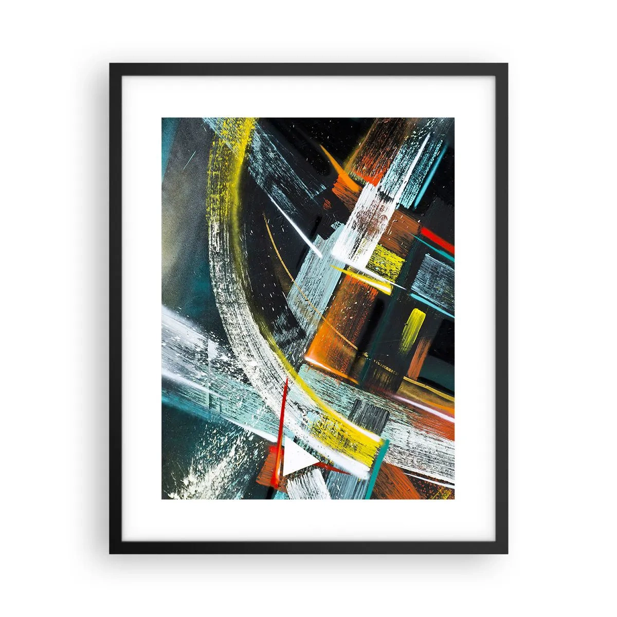 Plakát v černém rámu - Energie pohybu - 40x50 cm