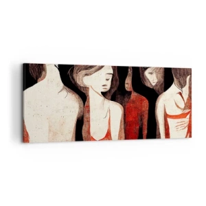 Obraz na plátně - Madony z temnoty - 100x40 cm