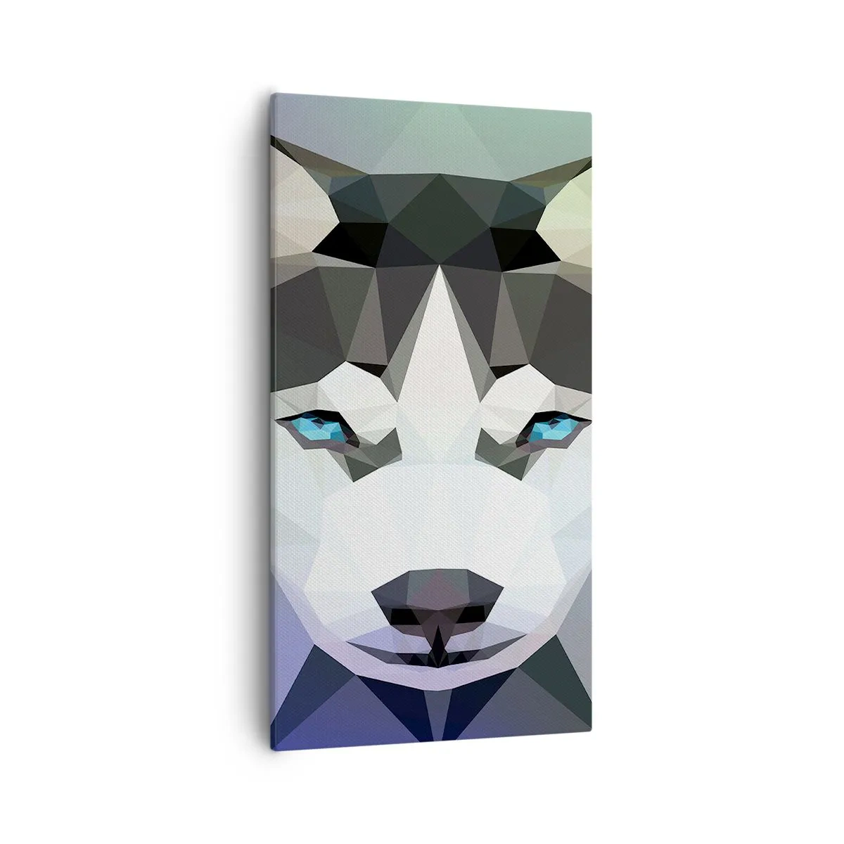 Obraz na plátně - Vzpomínka na sníh na severu - 55x100 cm