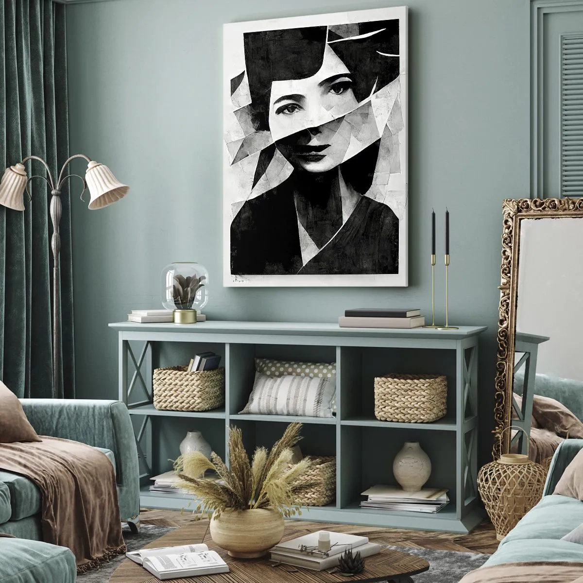 Obraz na plátně - Něco o tobě… - 55x100 cm