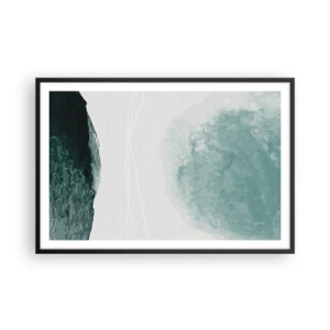Plakát v černém rámu - Setkání s mlhou - 91x61 cm