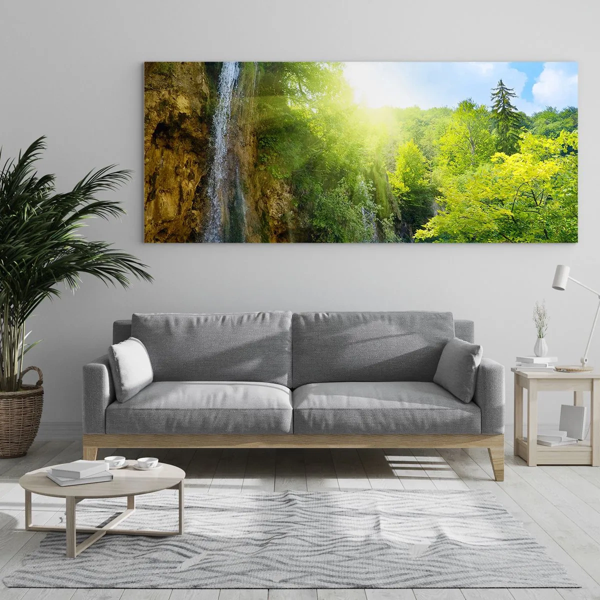 Obraz na skle - To musí být Eden - 90x30 cm