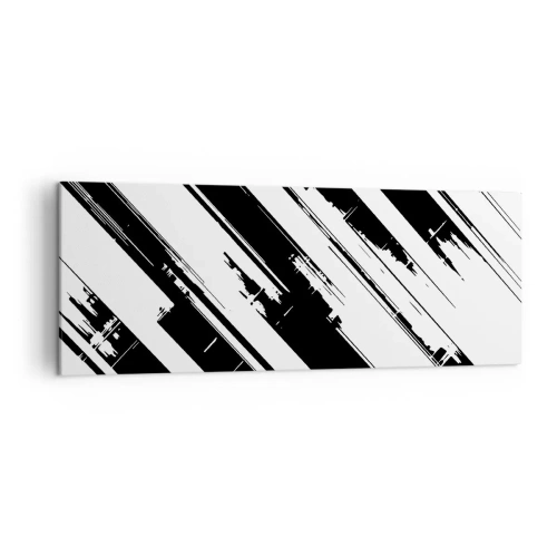 Obraz na plátně - Intenzivní a dynamická kompozice - 140x50 cm