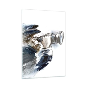 Obraz na skle - Deset na Beaufortově stupnici! - 50x70 cm