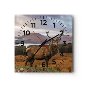 Nástěnné hodiny - Majestát přírody - 30x30 cm