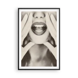 Plakát v černém rámu - Už jdu! - 61x91 cm