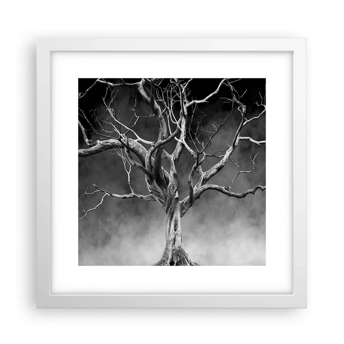 Plakát v bílém rámu - Původní a svaté - 30x30 cm