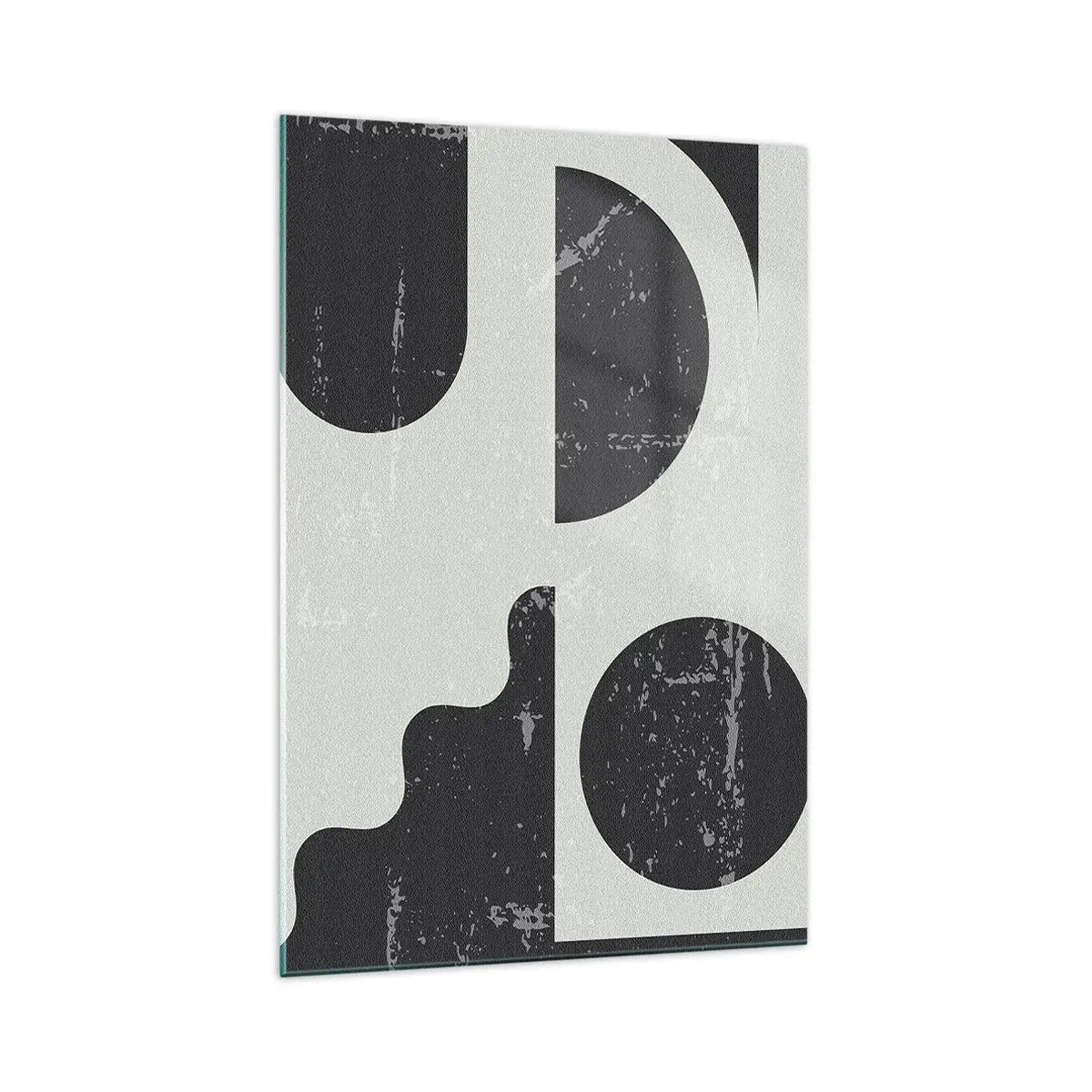 Obraz na skle - Kompozice nad a pod - 70x100 cm