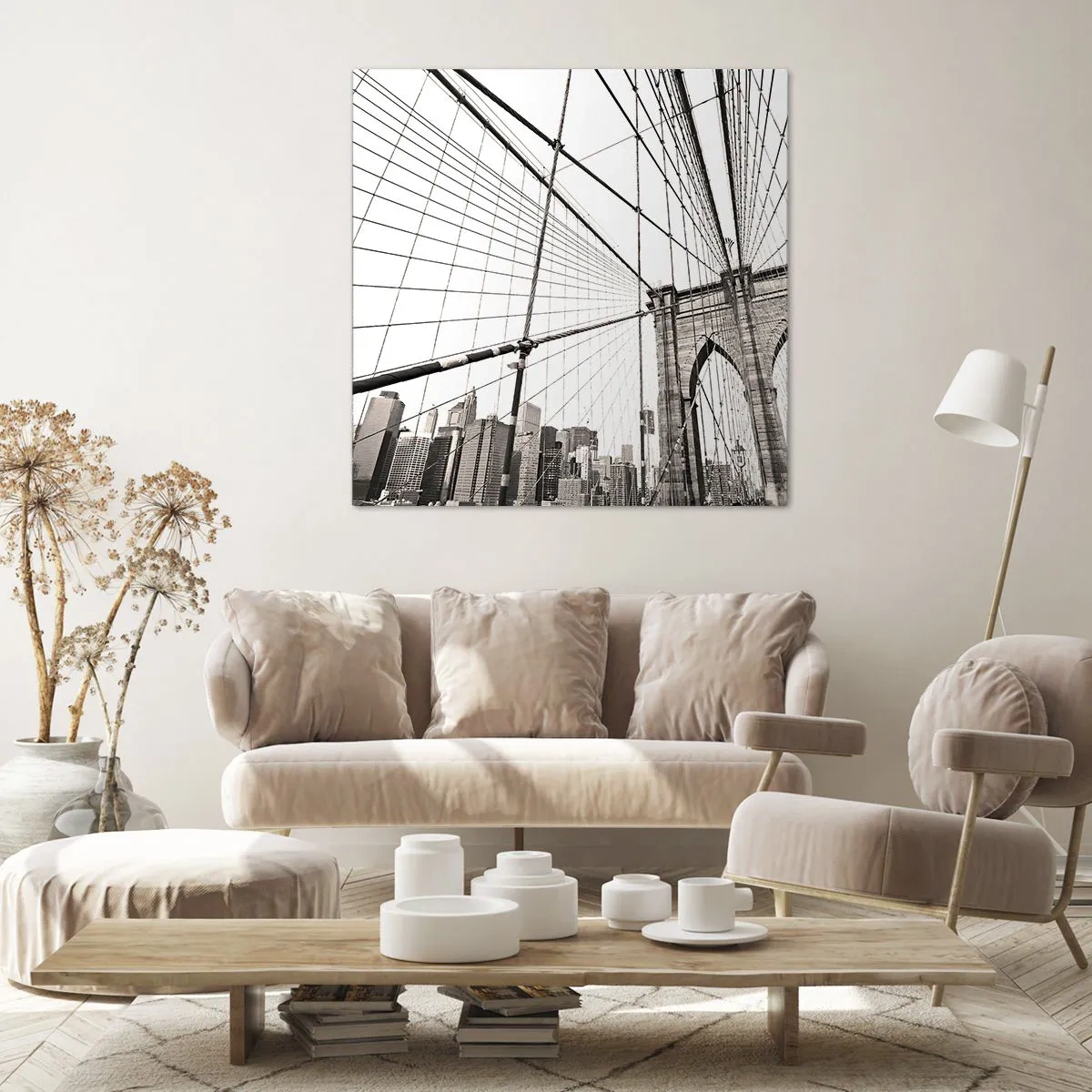 Obraz na plátně - Newyorská katedrála - 60x60 cm