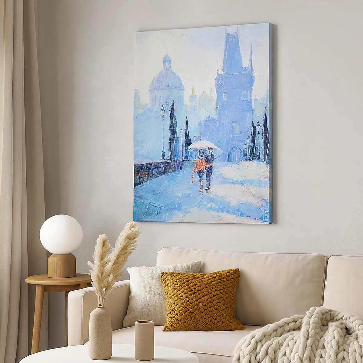 Obraz na plátně - Nás musel okouzlit déšť - 50x70 cm