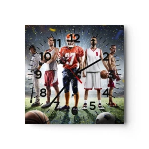 Nástěnné hodiny - Gladiátoři arén - 30x30 cm