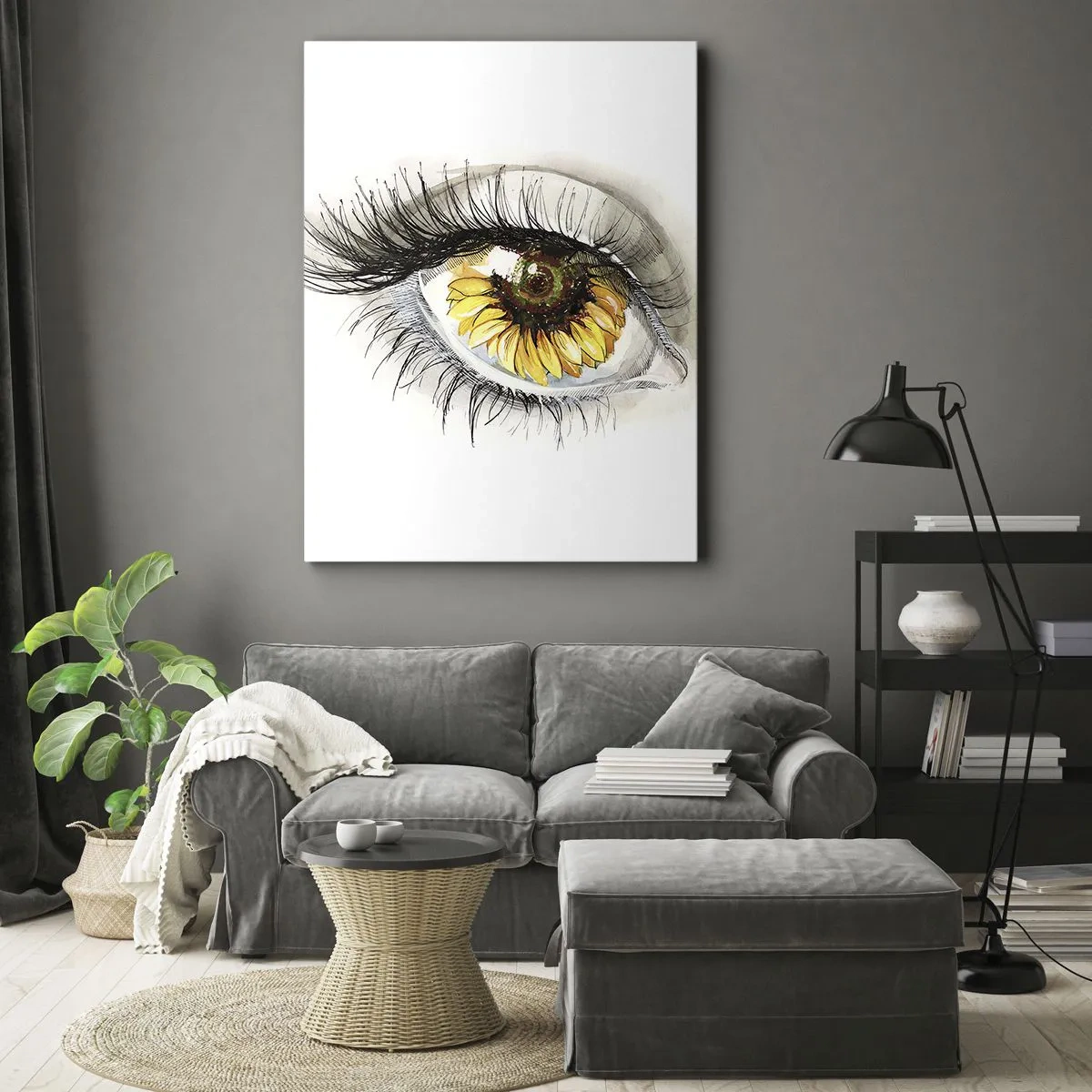Obraz na plátně - Pohled žhavý jako léto - 50x70 cm