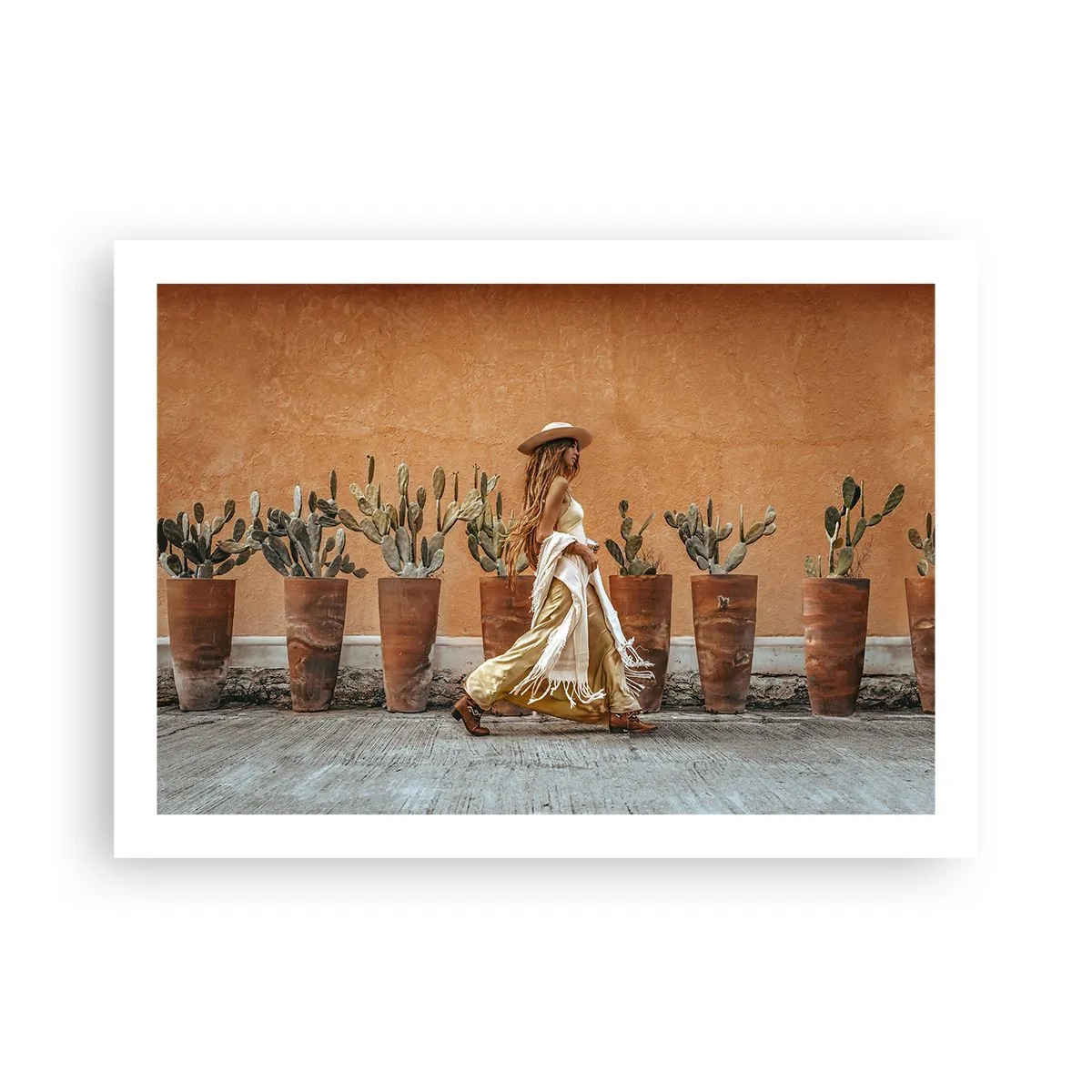 Plakát - V hippie stylu - 70x50 cm