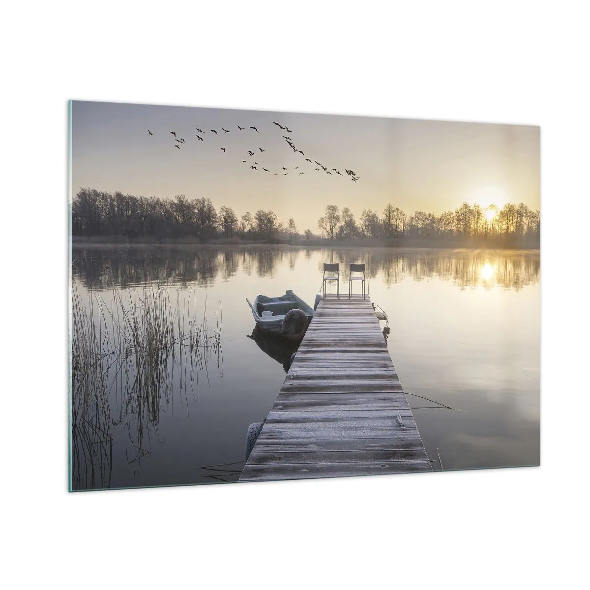 Obraz na skle - Časem se vrátím - 100x70 cm