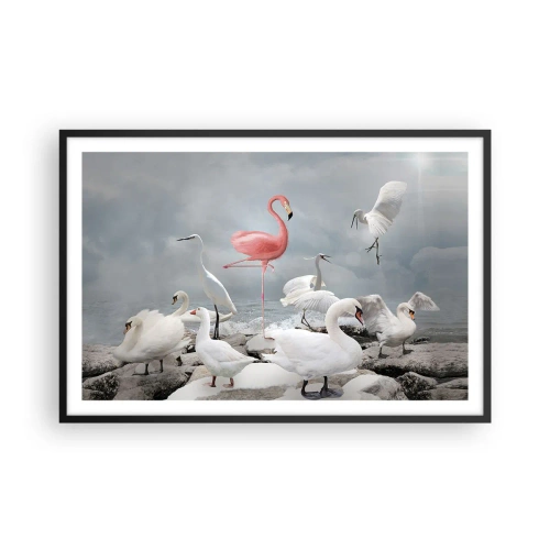Plakát v černém rámu - Kde jsem se tu vzal? - 91x61 cm