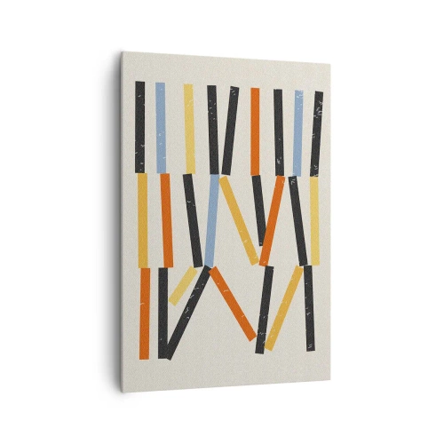 Obraz na plátně - Kompozice na úrovni - 70x100 cm