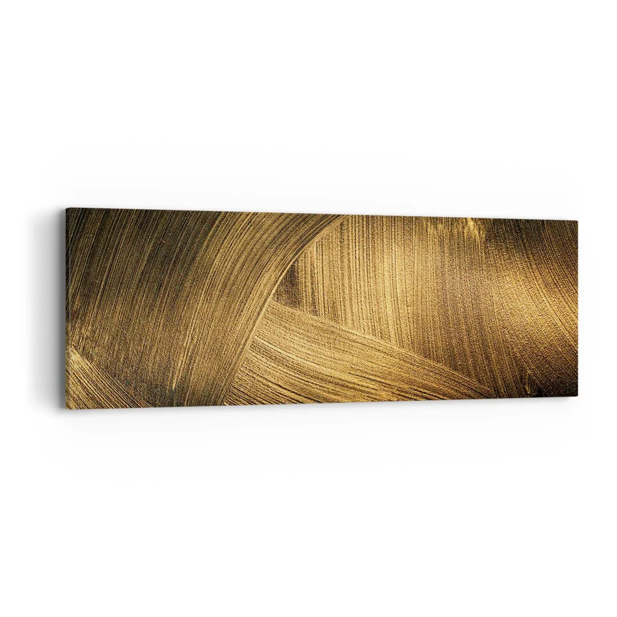 Obraz na plátně - Ve zlatém labyrintu - 90x30 cm