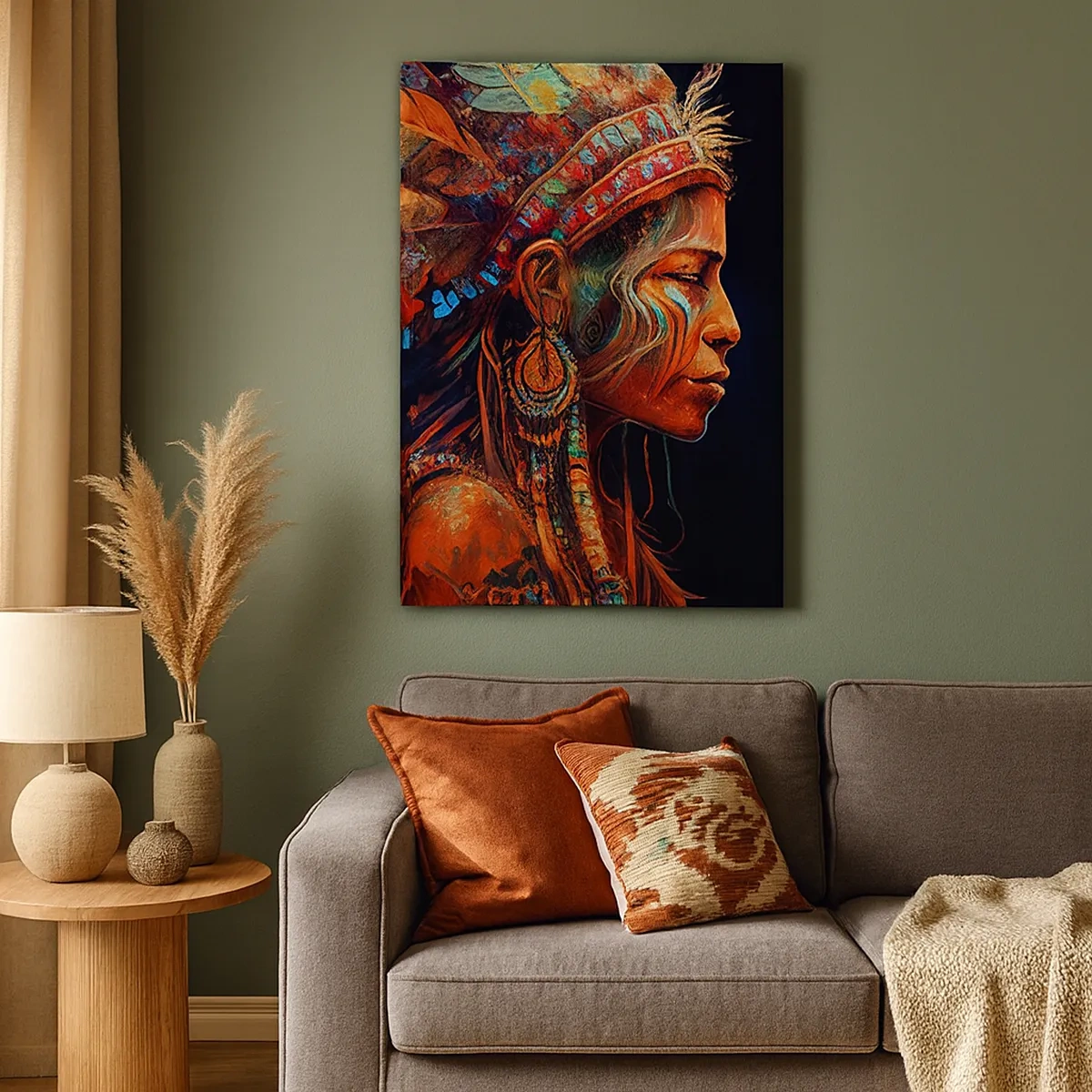 Obraz na plátně - Magický rituál - 50x70 cm