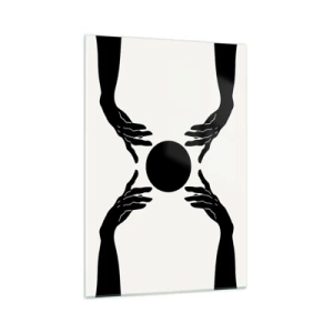 Obraz na skle - Tajné znamení - 70x100 cm