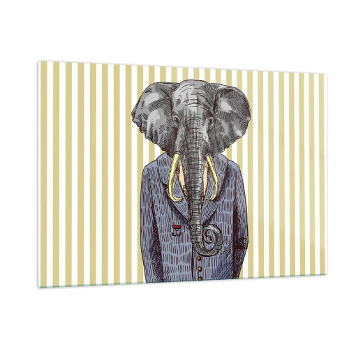 Obraz na skle - Elegantní od přírody - 120x80 cm