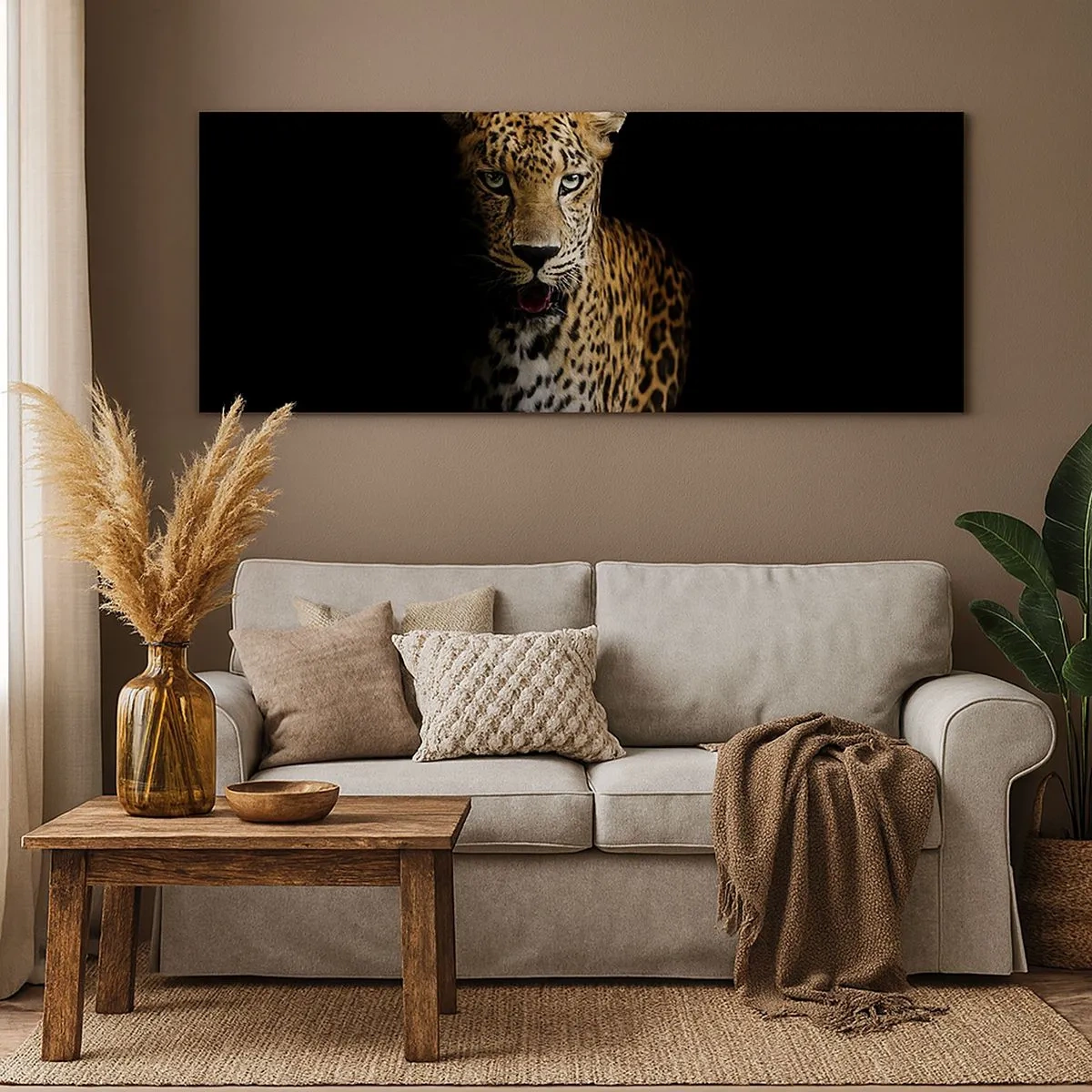 Obraz na plátně - Temná krása - 100x40 cm