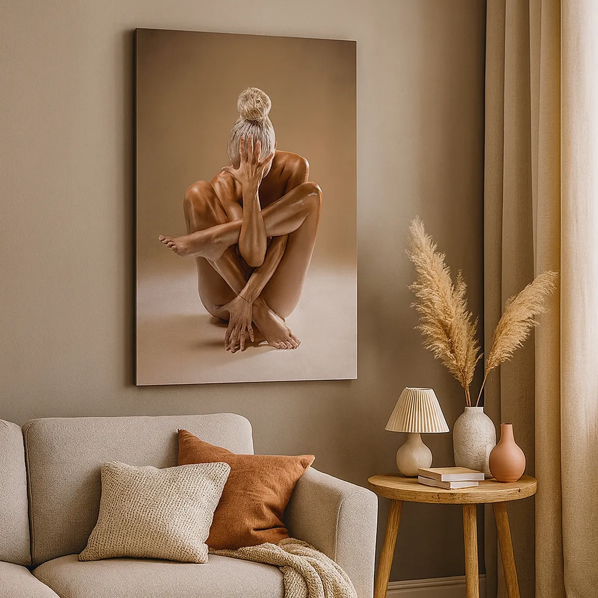 Obraz na plátně - Jednota těla a ducha - 50x70 cm