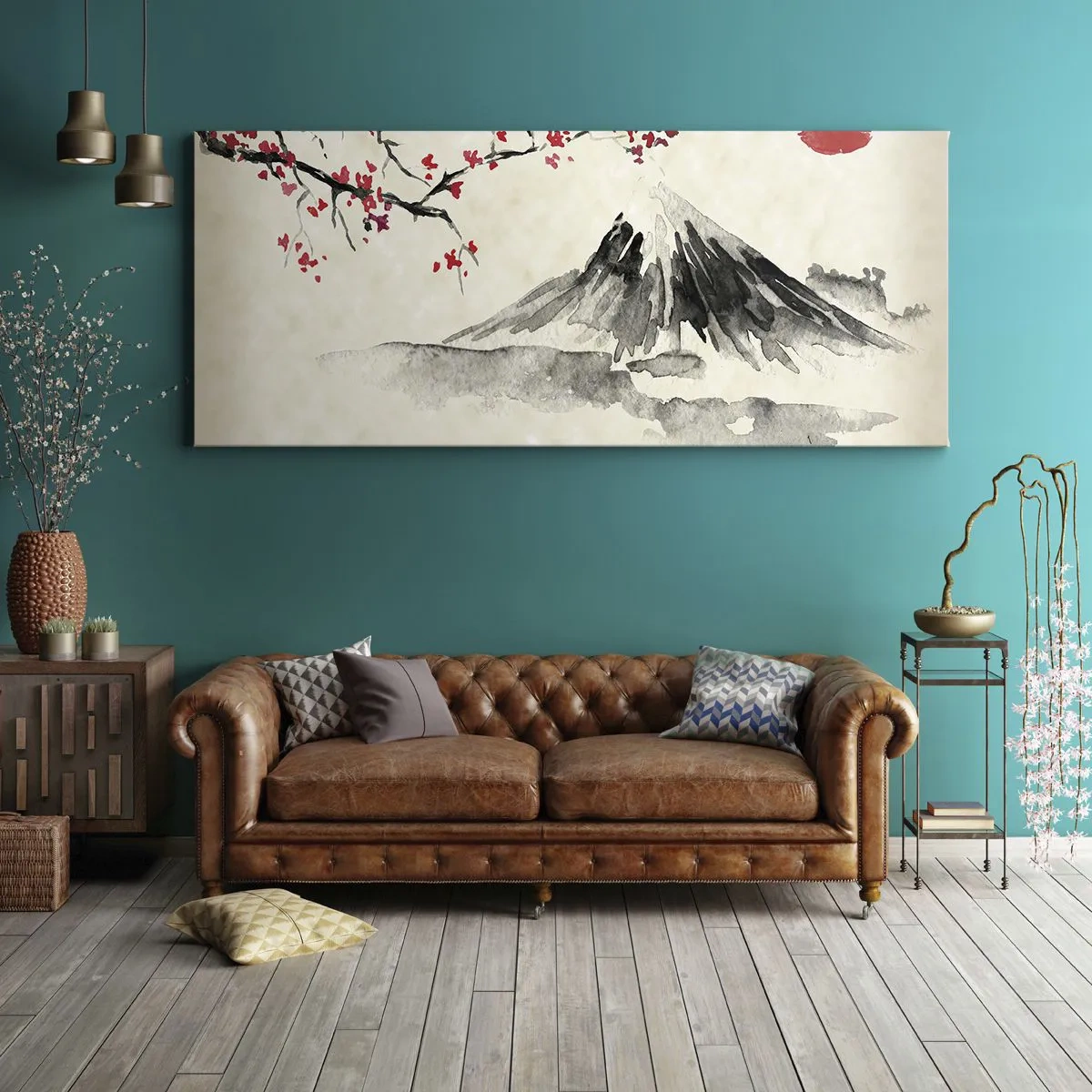 Obraz na plátně - Zamilujte se do Japonska - 140x50 cm