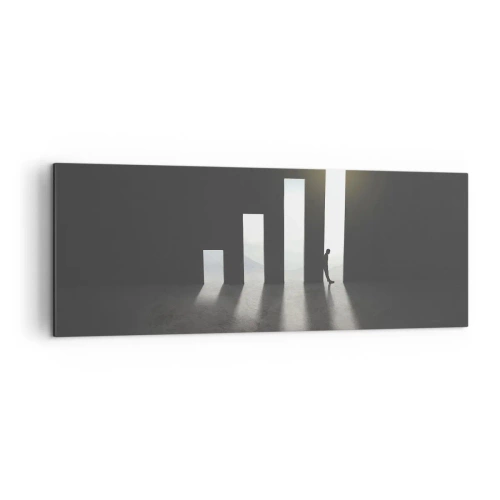 Obraz na plátně - Úspěch – imprese - 140x50 cm