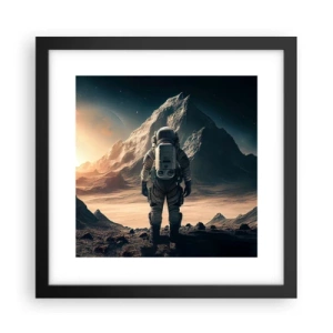 Plakát v černém rámu - Nová výzva - 30x30 cm