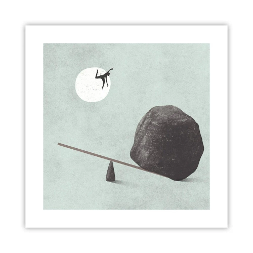 Plakát - Splněný sen - 40x40 cm