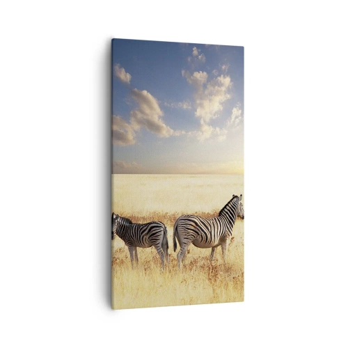 Obraz na plátně - Jdi odsud, neruš klid - 55x100 cm