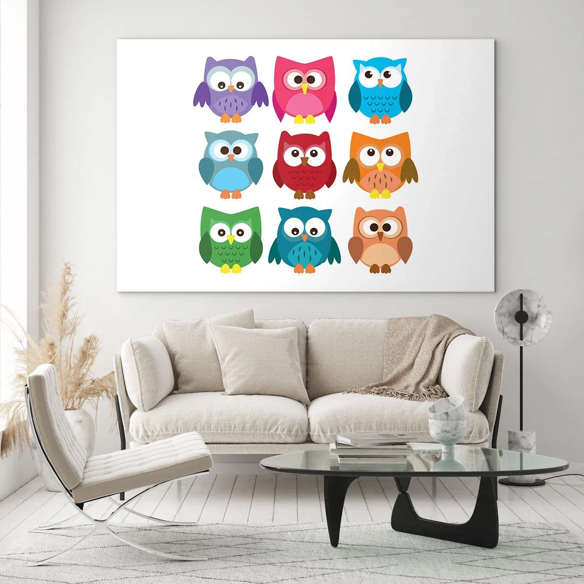 Obraz na skle - Je zábavné být jiný - 120x80 cm