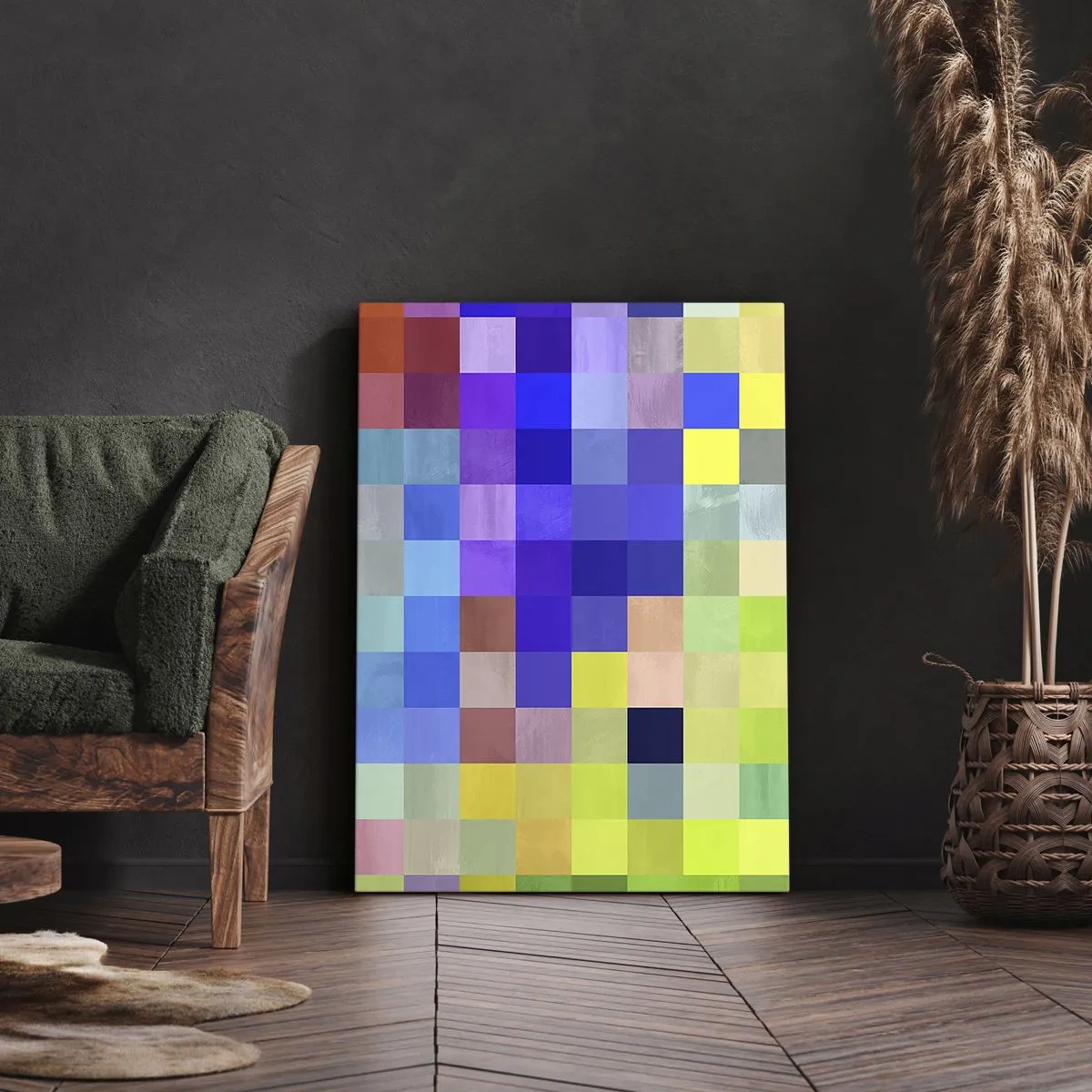 Obraz na plátně - Každý jiný, všechny rovné - 50x70 cm