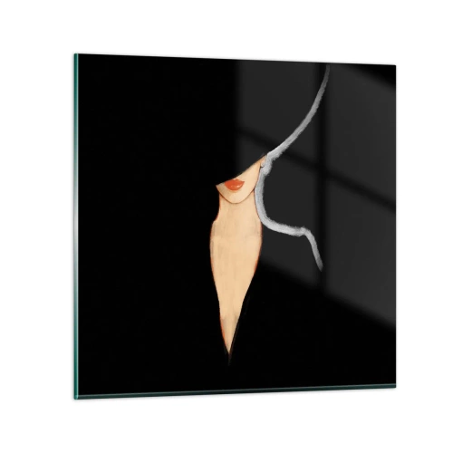 Obraz na skle - Elegance a styl - 30x30 cm