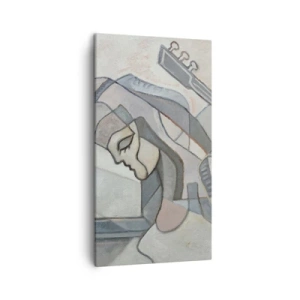 Obraz na plátně - V moci hudby - 45x80 cm