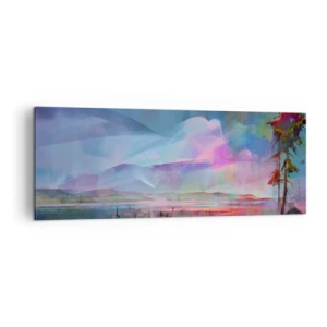 Obraz na plátně - Pod přátelským nebem - 140x50 cm