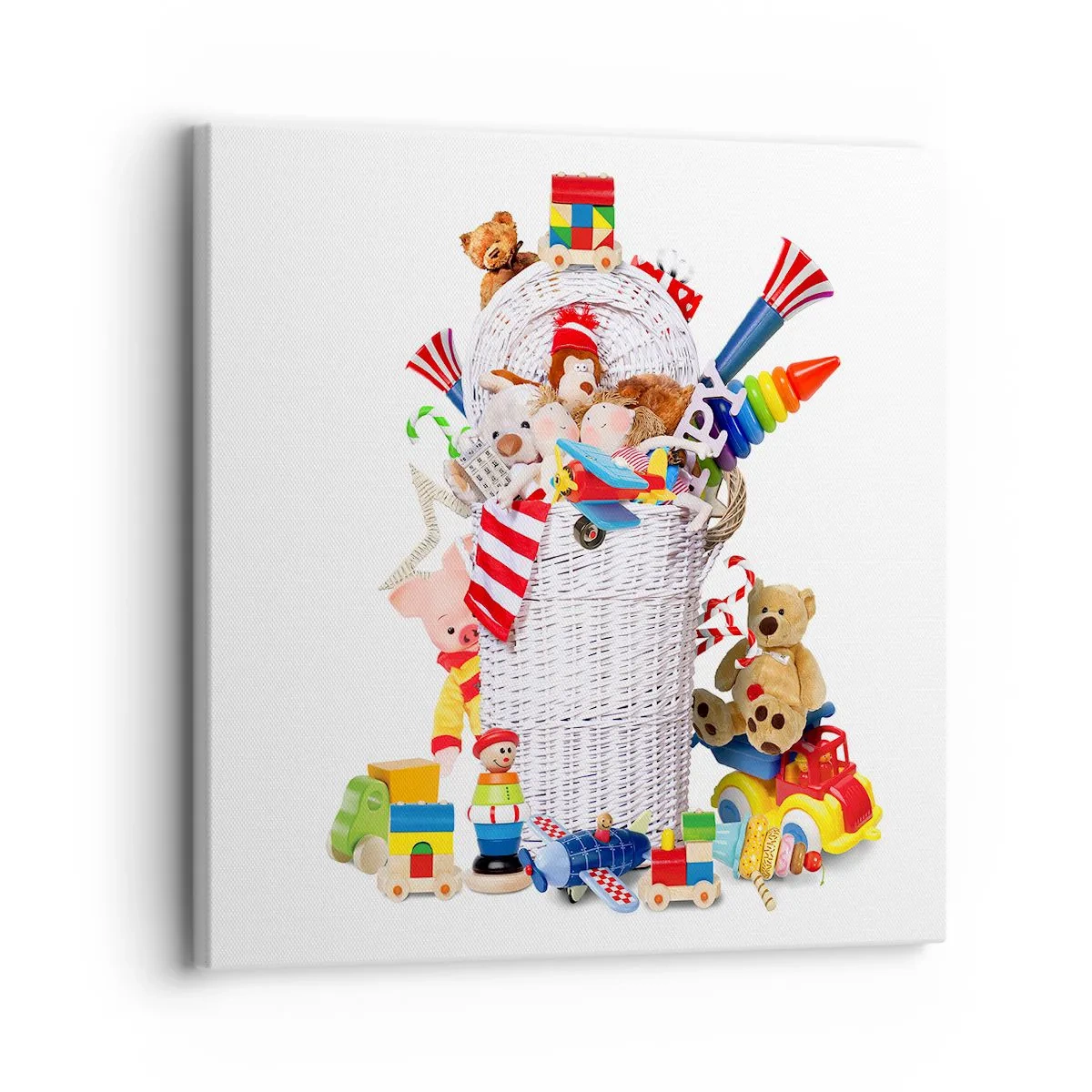 Obraz na plátně - Poklady děťátka - 30x30 cm