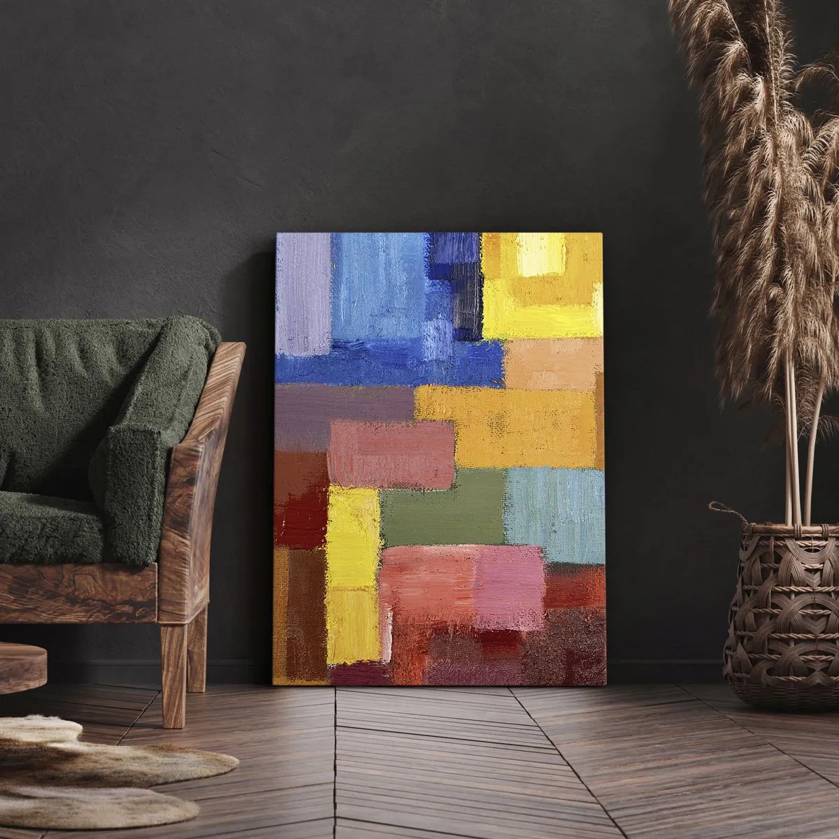 Obraz na plátně - Každý jiný, všechny barevné - 50x70 cm