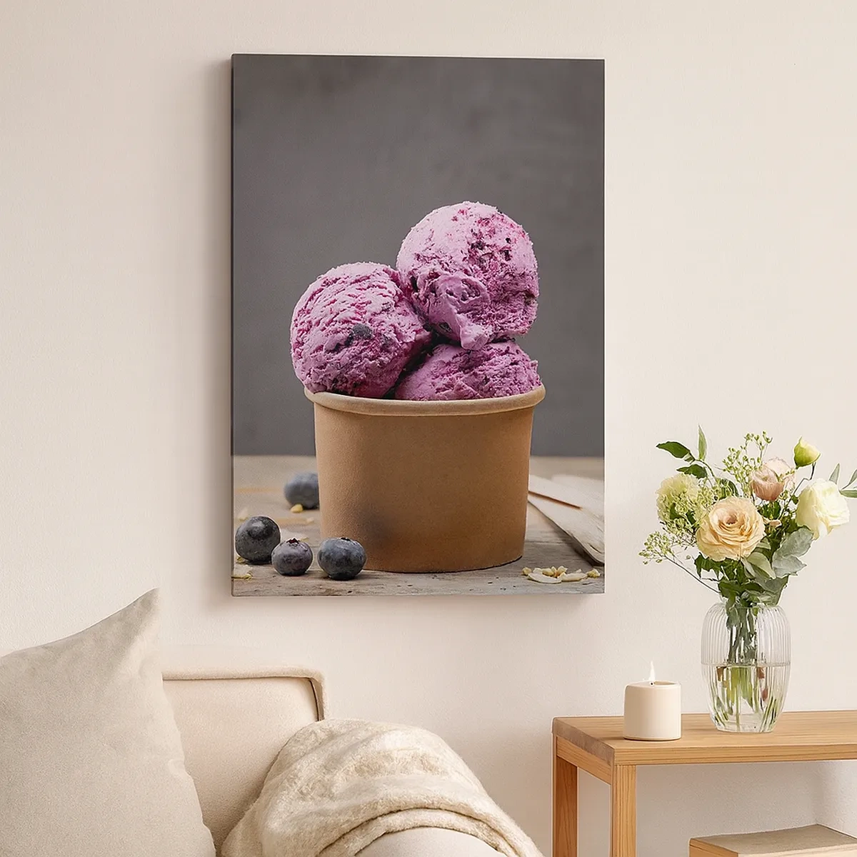 Obraz na plátně - Sladkost a chlad - 50x70 cm